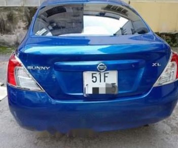 Nissan Sunny MT 2015 - Cần bán gấp Nissan Sunny MT 2015, màu xanh lam, giá chỉ 320 triệu