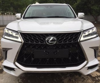 Lexus LX 570 2018 - Cần bán Lexus LX 570S Supersport đời 2018, màu trắng, nhập khẩu nguyên chiếc rất đẹp