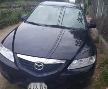 Mazda 6   2003 - Bán ô tô Mazda 6 đời 2003, màu đen, nhập khẩu nguyên chiếc chính chủ