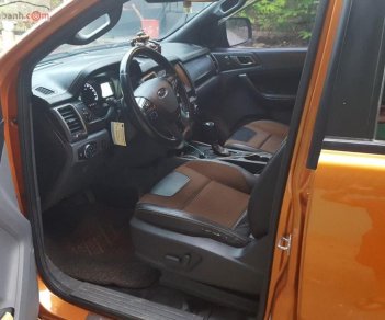 Ford Ranger Wildtrak 3.2L 4x4 AT 2016 - Chính chủ bán Ford Ranger Wildtrak 3.2L 4x4 AT đời 2016, màu vàng cam, nhập khẩu
