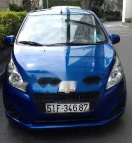 Chevrolet Spark   LS  2015 - Bán Chevrolet Spark LS năm 2015, màu xanh lam, giá tốt