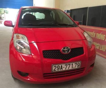 Toyota Yaris   2008 - Bán ô tô Toyota Yaris sản xuất năm 2008, màu đỏ, nhập khẩu