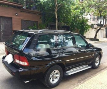 Ssangyong Musso   2004 - Bán lại xe Ssangyong Musso 2004, màu đen, số tự động