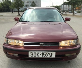 Honda Accord LX 1990 - Cần bán xe Honda Accord LX năm 1990, màu đỏ, nhập khẩu nguyên chiếc