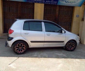 Hyundai Getz   2009 - Cần bán gấp Hyundai Getz đời 2009, màu bạc, nhập khẩu giá cạnh tranh