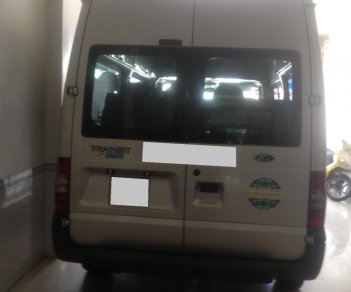 Ford Transit   2010 - Cần bán xe Ford Transit 2010 máy dầu, số sàn, 16 chỗ ngồi, màu bạc, BSTP