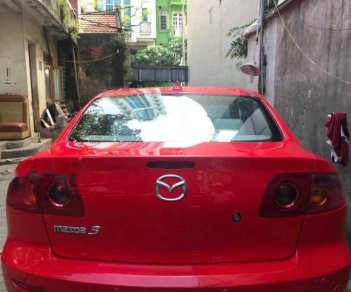 Mazda 3   2005 - Bán Mazda 3 năm sản xuất 2005, màu đỏ số sàn, giá 225tr