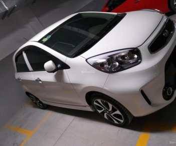 Kia Morning  Si - AT 2016 - Bán Kia Morning đăng ký 2016, màu trắng ít sử dụng, giá tốt 358 triệu