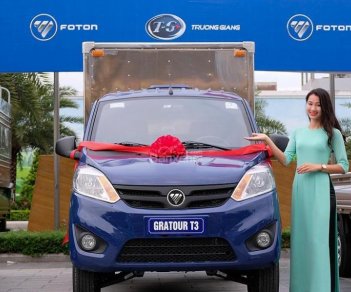 Xe tải 1 tấn - dưới 1,5 tấn SX12 2018 - Bán xe tải Foton Gratour tải trọng 995 kg. Tặng thuế trước bạ, 1000 lít xăng