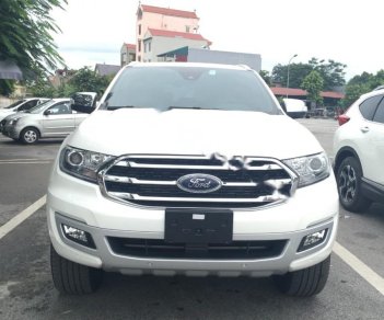 Ford Everest Titanium 2.0L 4x4 AT 2018 - Cần bán Ford Everest Titanium 2.0L 4x4 AT đời 2018, màu trắng, nhập khẩu