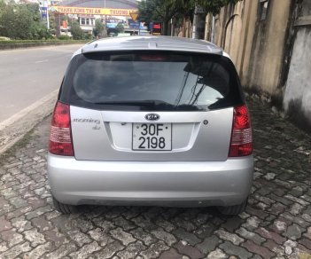 Kia Morning SLX 2007 - Cần bán xe Kia Morning SLX đời 2007, màu bạc, nhập khẩu nguyên chiếc, giá 215tr