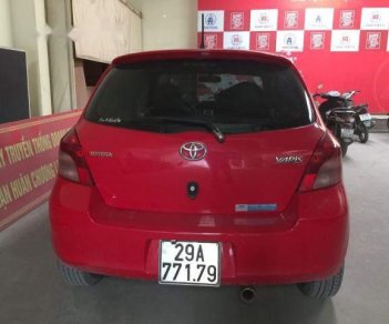 Toyota Yaris   2008 - Bán ô tô Toyota Yaris sản xuất năm 2008, màu đỏ, nhập khẩu