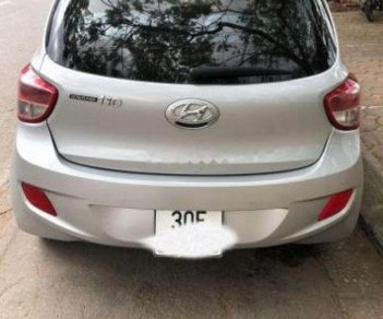 Hyundai Grand i10 2015 - Cần bán lại xe Hyundai Grand i10 năm sản xuất 2015, màu bạc 