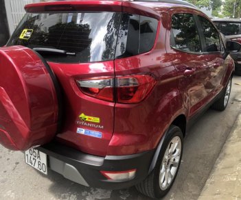 Ford EcoSport Titanium 2018 - Bán Ford Ecosport Titanium, sx 2018, màu đỏ, chạy 3,000 km, giá 627 triệu