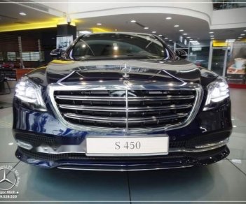 Mercedes-Benz S class  S450   2018 - Cần bán Mercedes S450 đời 2018, màu xanh lam, xe nhập 