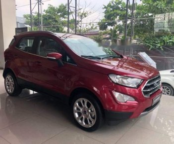 Ford EcoSport Titanium 1.5AT 2018 - Cần bán Ford EcoSport Titanium 1.5AT đời 2018, màu đỏ 