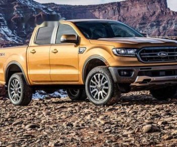 Ford Ranger Wildtrak 2.0L AT 4x4 2018 - Bán Ford Ranger Wildtrak 2.0L AT đời 2018, màu cam