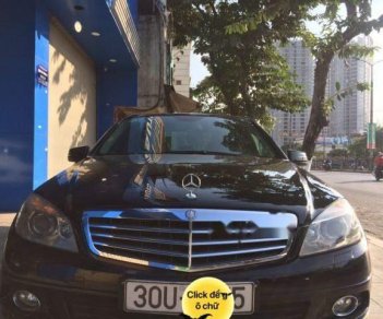 Mercedes-Benz C class   C200 2009 - Cần bán lại xe Mercedes C200 năm sản xuất 2009, màu đen, giá chỉ 465 triệu