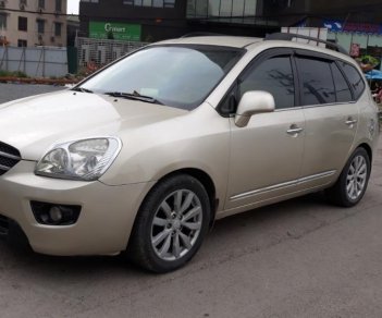 Kia Carens EX 2011 - Cần bán Kia Carens đời 2011 bản đủ - máy 2.0 - cửa nóc – màu vàng cát