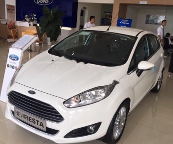 Ford Fiesta S 1.5 AT 2018 - Cần bán xe Ford Fiesta S 1.5 AT năm sản xuất 2018, màu trắng, 520tr