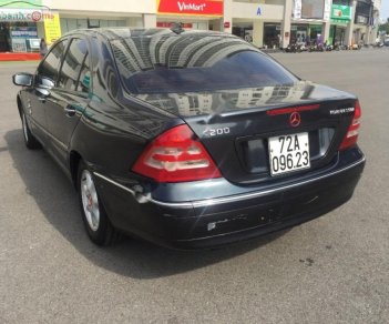 Mercedes-Benz C class C200 2002 - Cần bán Mercedes C200 đời 2002, màu đen số tự động