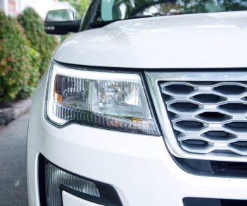 Ford Explorer 2.3L Ecoboost Limited 2018 - Bán Ford Explorer 2.3L Ecoboost Limited, Sx 2018, màu trắng, xe cực đẹp