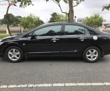 Honda Civic 1.8AT  2008 - Bán Honda Civic 2008, màu đen, 338 triệu