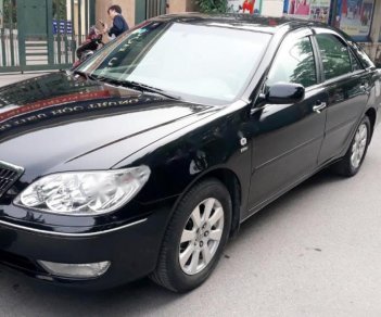 Toyota Camry 2.4 G 2004 - Bán xe Toyota Camry 2.4 G 2004, màu đen chính chủ