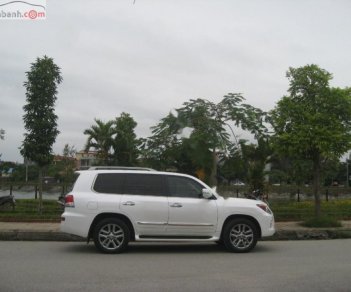 Lexus LX 570 2012 - Bán Lexus LX 570 sản xuất năm 2012, màu trắng, nhập khẩu  