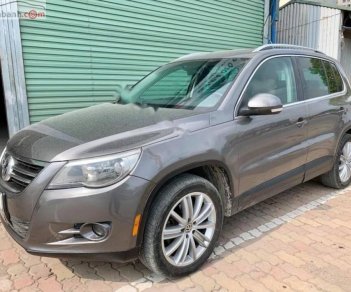 Volkswagen Tiguan 2.0 tfsi 2008 - Cần bán Volkswagen Tiguan 2.0 tfsi sản xuất 2008, màu xám, nhập khẩu