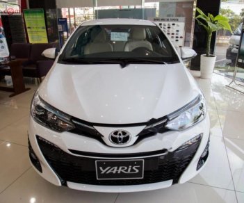 Toyota Yaris   2018 - Bán ô tô Toyota Yaris sản xuất 2018, màu trắng, nhập khẩu, giá 650tr