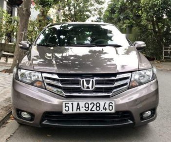 Honda City    1.5 AT 2014 - Bán Honda City 1.5 AT đời 2014, màu nâu, giá 455tr