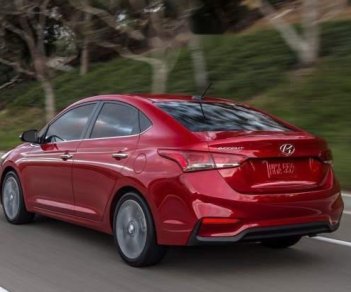 Hyundai Accent 2018 - Cần bán Hyundai Accent sản xuất 2018, màu đỏ, nhập khẩu