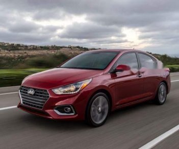 Hyundai Accent  MT   2018 - Cần bán xe Hyundai Accent MT đời 2018, màu đỏ