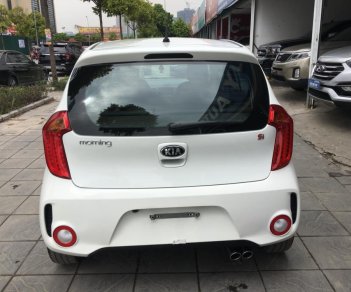 Kia Morning Si 1.25AT 2016 - Bán xe Kia Morning 1.25AT năm sản xuất 2016, màu trắng