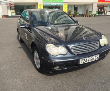 Mercedes-Benz C class C200 2002 - Cần bán Mercedes C200 đời 2002, màu đen số tự động