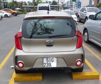 Kia Morning Si 1.25AT 2016 - Cần bán xe Kia Morning Si 1.25AT đời 2016, màu ghi hoàng kim