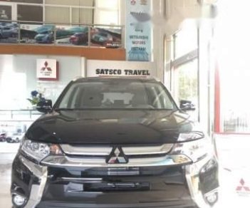 Mitsubishi Outlander   2.4  2018 - Bán xe Mitsubishi Outlander 2.4 đời 2018, màu đen, giá tốt 