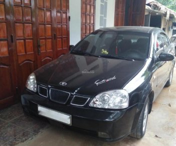 Daewoo Lacetti EX 1.6 2005 - Bán ô tô Daewoo Lacetti EX năm 2005, màu đen