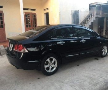 Honda Civic   2007 - Cần bán Honda Civic 2007, màu đen, xe gia đình 