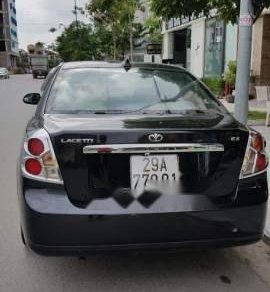 Daewoo Lacetti 2007 - Bán xe Daewoo Lacetti sản xuất 2007, màu đen số sàn, giá chỉ 159 triệu