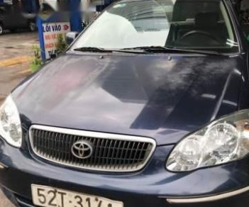 Toyota Corolla altis   2002 - Bán Toyota Corolla Altis đời 2002, màu đen, giá tốt