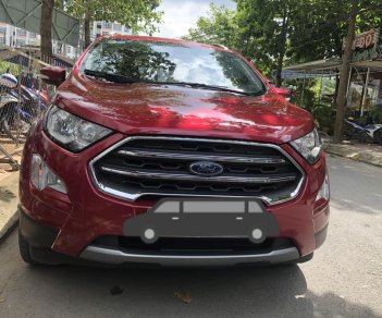 Ford EcoSport Titanium 2018 - Cần bán xe Ford EcoSport Titanium, sản xuất năm 2018, màu đỏ