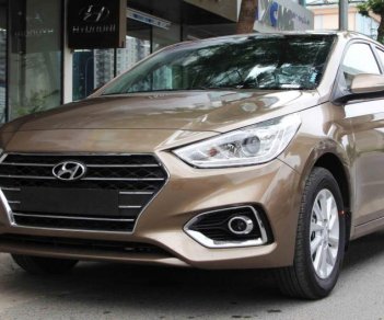 Hyundai Accent 2018 - Bán Accent tự động, cát ánh kim, giao xe ngay