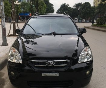 Kia Carens LX 1.6 MT 2010 - Cần bán xe Kia Carens LX 1.6 MT 2010, màu đen số sàn, 285tr