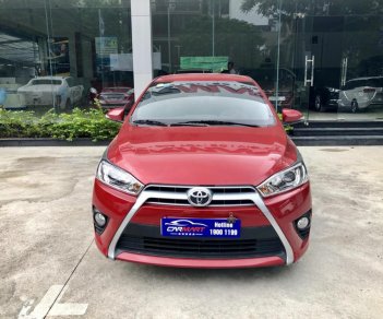 Toyota Yaris G 2015 - Cần bán Toyota Yaris G sản xuất năm 2015, màu đỏ, nhập khẩu, 590 triệu