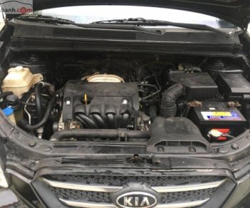 Kia Carens LX 1.6 MT 2010 - Cần bán xe Kia Carens LX 1.6 MT 2010, màu đen số sàn, 285tr