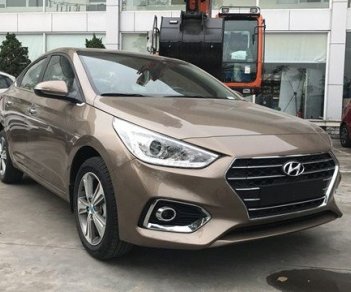 Hyundai Accent 1.4AT 2018 - Bán Hyundai Accent AT full vàng cát, xe giao ngay, giá khuyến mãi cực hấp dẫn, hỗ trợ vay trả góp LS ưu đãi - LH: 0903175312