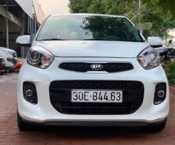 Kia Morning   S   2018 - Bán xe Kia Morning S năm sản xuất 2018, màu trắng, giá tốt