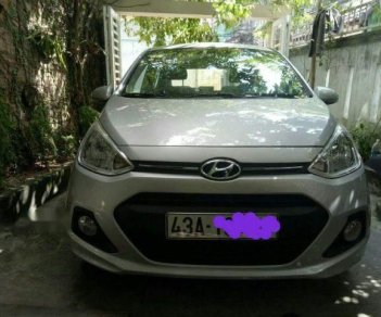 Hyundai Grand i10   2015 - Bán ô tô Hyundai Grand i10 sản xuất 2015, màu bạc, nhập khẩu